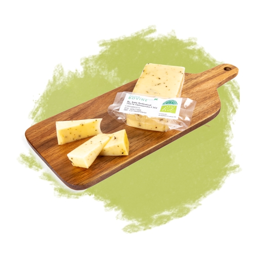 Pařený sýr s bazalkou BIO